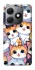 Чехол на TECNO Spark 20 Cute Cat v2 фото 1 из 1