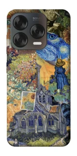 Чохол на ZTE Blade V70 Design Van Gogh collage фото 1 з 2