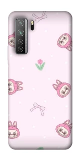 Чохол на Huawei Nova 7 SE Labubu Flower фото 1 з 1