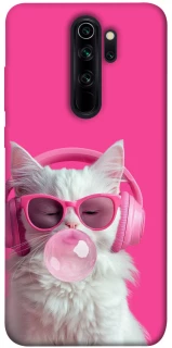 Чехол на Xiaomi Redmi Note 8 Pro Pink kitty фото 1 из 1