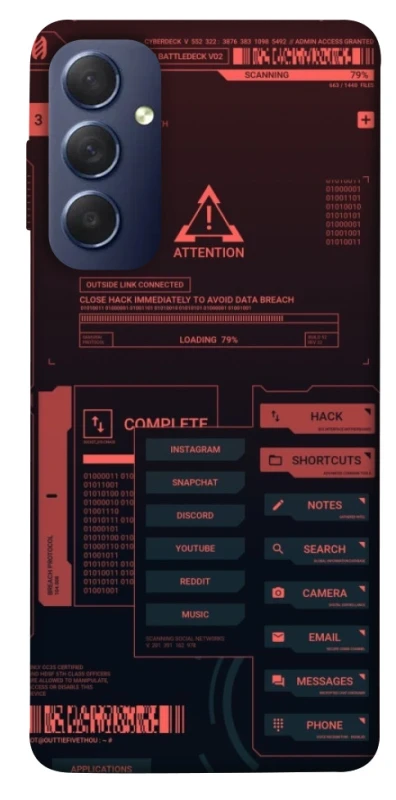 Чохол на Samsung Galaxy M54 5G Attention фото 1 з 1