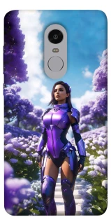 Чехол на Xiaomi Redmi Note 4X / Note 4 (Snapdragon) Cyber space girl ver.4 фото 1 из 1