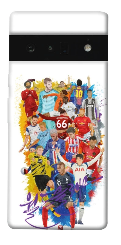 Чехол на Google Pixel 6 Pro Football Abstract v2 фото 1 из 1