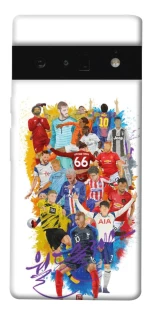 Чехол на Google Pixel 6 Pro Football Abstract v2 фото 1 из 1