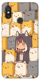 Чохол на Xiaomi Mi 8 Like a cat фото 1 з 1