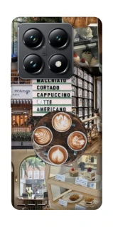 Чохол на Xiaomi 14T Pro Coffee collage ver.5 фото 1 з 1