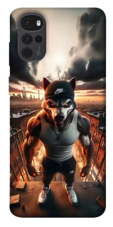 Чехол на Motorola Moto G22 Волк фото 1 из 1