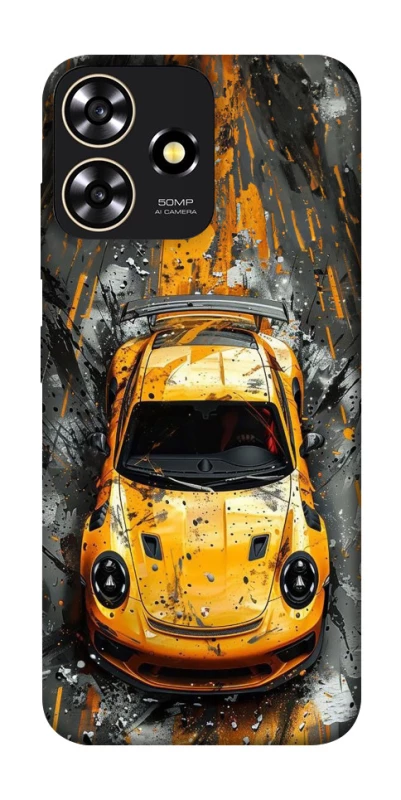 Чохол на ZTE Blade A73 4G Drawn Porsche фото 1 з 1