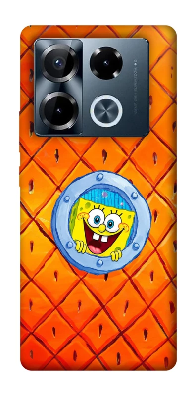 Чохол на Infinix Note 40 Pro 4G Дім Спанч Боба фото 1 з 1