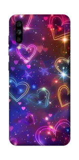 Чохол на ZTE Blade A7s (2019) Drawn hearts фото 1 з 1