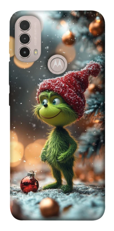 Чохол на Motorola Moto E40 Grinch mood ver.6 фото 1 з 1