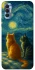Чохол на TECNO Spark 8P Cats under the stars фото 1 з 1