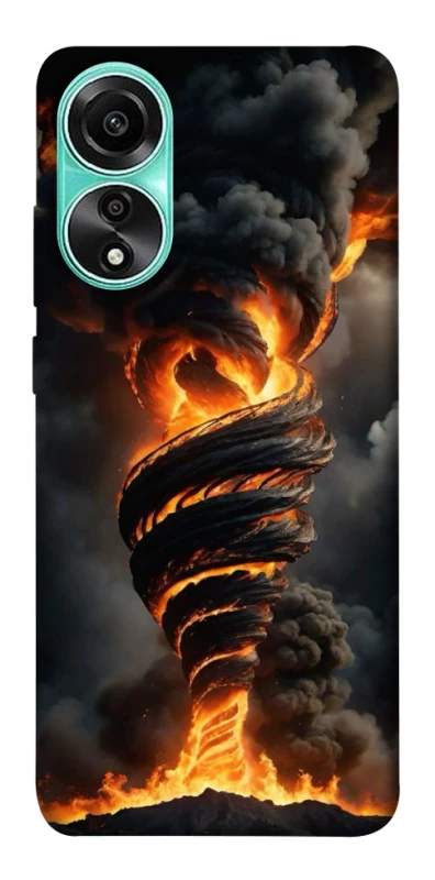Чехол на Oppo A78 4G Огненный торнадо фото 1 из 1
