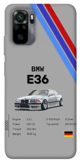 Чехол на Xiaomi Redmi Note 10 / Note 10s BMW V32 фото 1 из 1