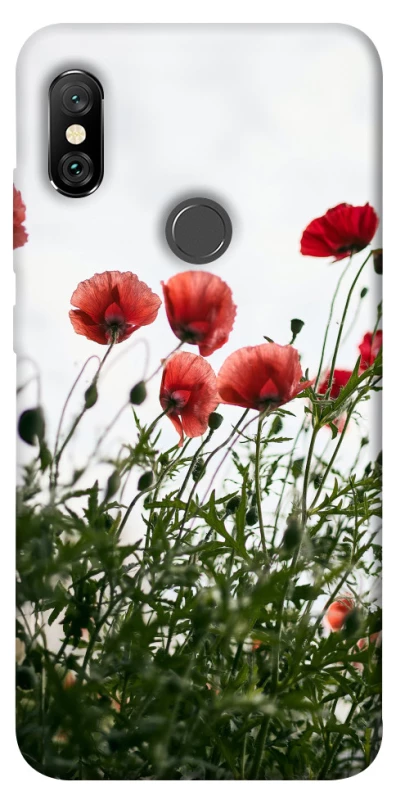 Чохол на Xiaomi Redmi Note 6 Pro Поле маків фото 1 з 1