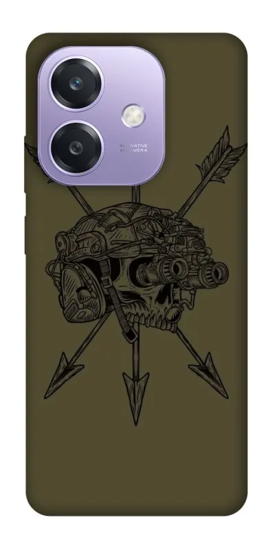 Чехол на Oppo A3X Mil skull фото 1 из 1
