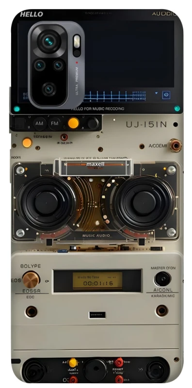 Чохол на Xiaomi Redmi Note 10 / Note 10s Audio panel фото 1 з 1