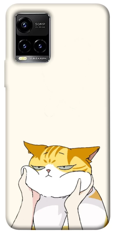 Чохол на Vivo Y21 / Y33s Cat bun фото 1 з 1