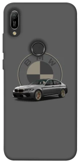 Чехол на Huawei Y6 (2019) BMW grey v2 фото 1 из 1