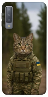 Чохол на Samsung A750 Galaxy A7 (2018) Кіт захисник фото 1 з 1