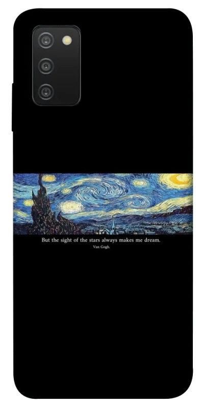 Чохол на Samsung Galaxy A03s Starry night Van Gogh фото 1 з 1