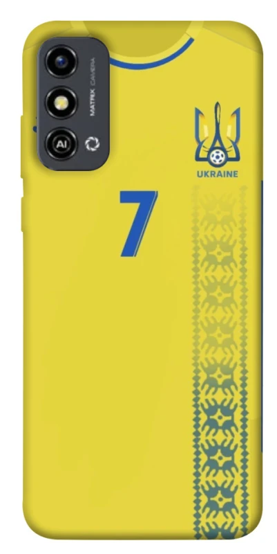 Чохол на ZTE Blade A53 UA-Football ver.3 фото 1 з 1