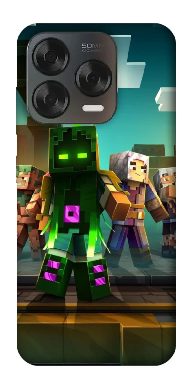Чехол на ZTE Blade V70 Design Minecraft dungeon фото 1 из 2