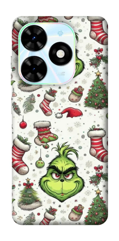 Чохол на TECNO Spark Go 2024 Grinch mood ver.3 фото 1 з 1