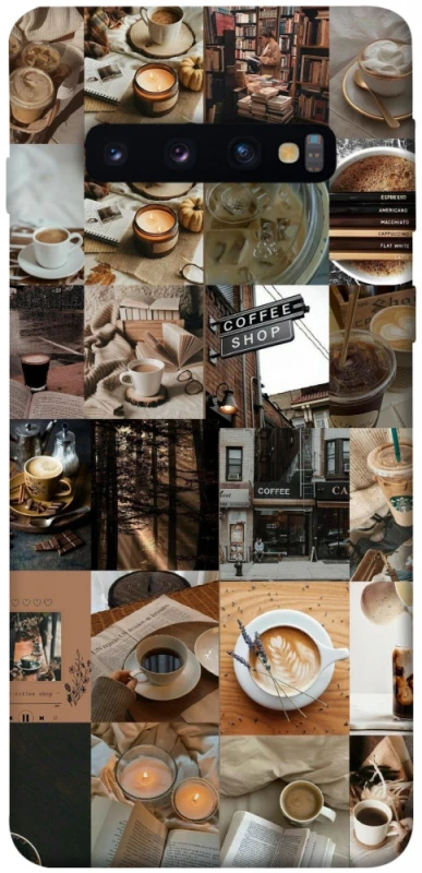 Чохол на Samsung Galaxy S10 Coffee collage ver.3 фото 1 з 1