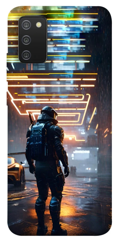 Чохол на Samsung Galaxy A02s Cyber character фото 1 з 1