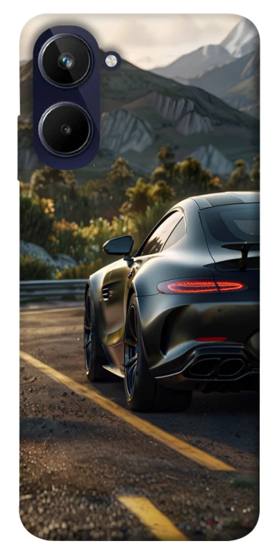Чохол на Realme 10 4G Car in the mountains фото 1 з 1