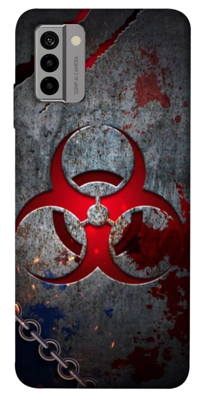 Чохол на Nokia G22 Радіація v3 фото 1 з 1