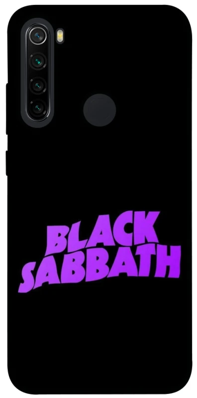 Чехол на Xiaomi Redmi Note 8 Black Sabbath logo ver.1 фото 1 из 1