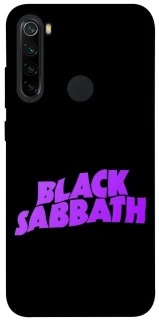 Чехол на Xiaomi Redmi Note 8 Black Sabbath logo ver.1 фото 1 из 1