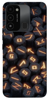 Чохол на TECNO Spark 8C Вогняні руни фото 1 з 1
