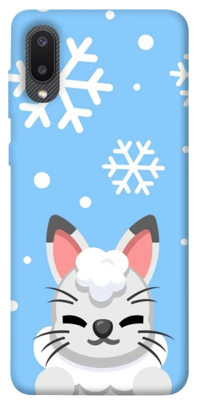 Чохол на Samsung Galaxy A02 Adopt Me Snow Kitty Smile фото 1 з 1