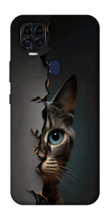 Чехол на ZTE Blade v2020 Кот-подглядыватель v2 фото 1 из 1