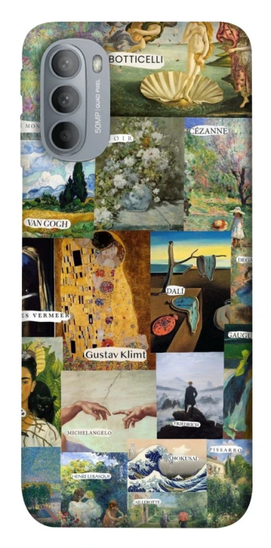 Чохол на Motorola Moto G31 Art collage ver.8 фото 1 з 1