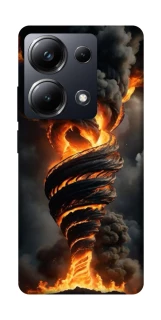 Чехол на Xiaomi Poco M6 Pro 4G Огненный торнадо фото 1 из 1