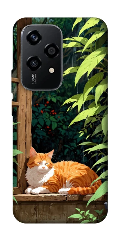 Чохол на Honor 200 Lite red cat фото 1 з 1