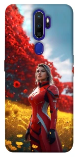 Чехол на Oppo A5 (2020) / Oppo A9 (2020) Cyber space girl ver.5 фото 1 из 1