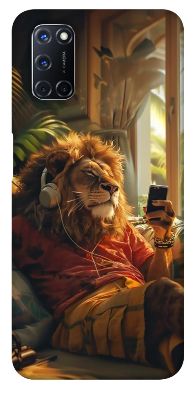 Чехол на Oppo A52 / A72 / A92 Лев v2 фото 1 из 1