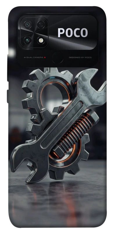 Чохол на Xiaomi Poco C40 Mechanic фото 1 з 1