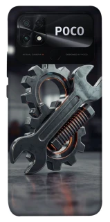 Чехол на Xiaomi Poco C40 Mechanic фото 1 из 1