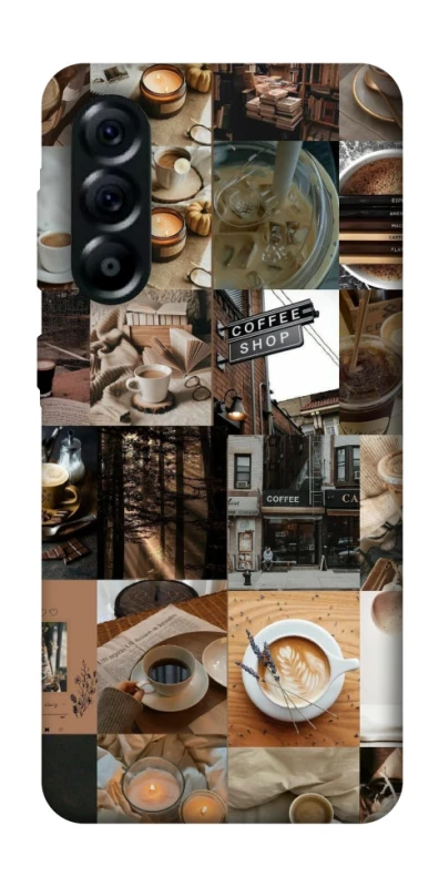 Чехол на Samsung Galaxy A57 5G Coffee collage ver.3 фото 1 из 1