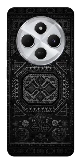 Чехол на Xiaomi Redmi 14C / Poco C75 Черный ковер фото 1 из 1