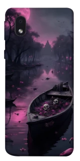 Чехол на Samsung Galaxy M01 Core / A01 Core Boat and flamingo фото 1 из 1