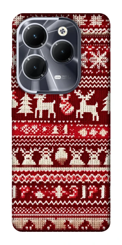 Чохол на Infinix Hot 40 Pro Christmas jumper ver.2 фото 1 з 1