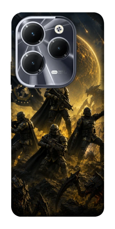 Чохол на Infinix Hot 40 Pro HELLDIVERS ver.2 фото 1 з 1