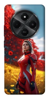 Чехол на Xiaomi Redmi A3 Pro Cyber space girl ver.5 фото 1 из 1